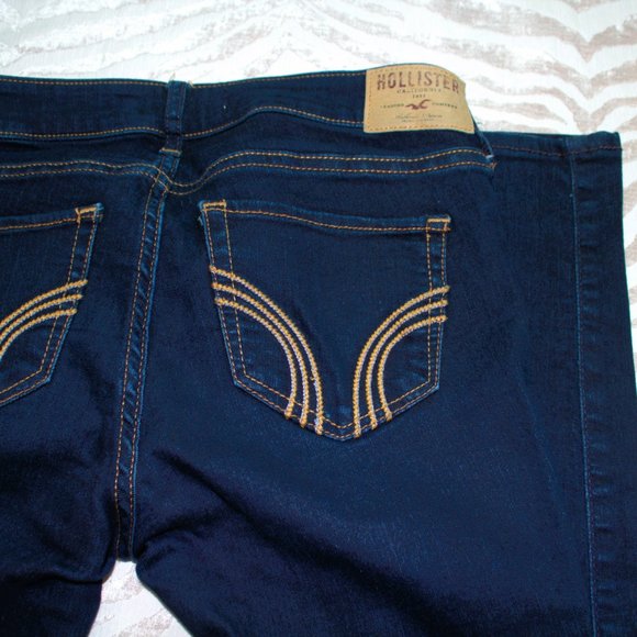 Hollister Skinny Jeans | Dark Blue Jeans - Picture 3 of 4